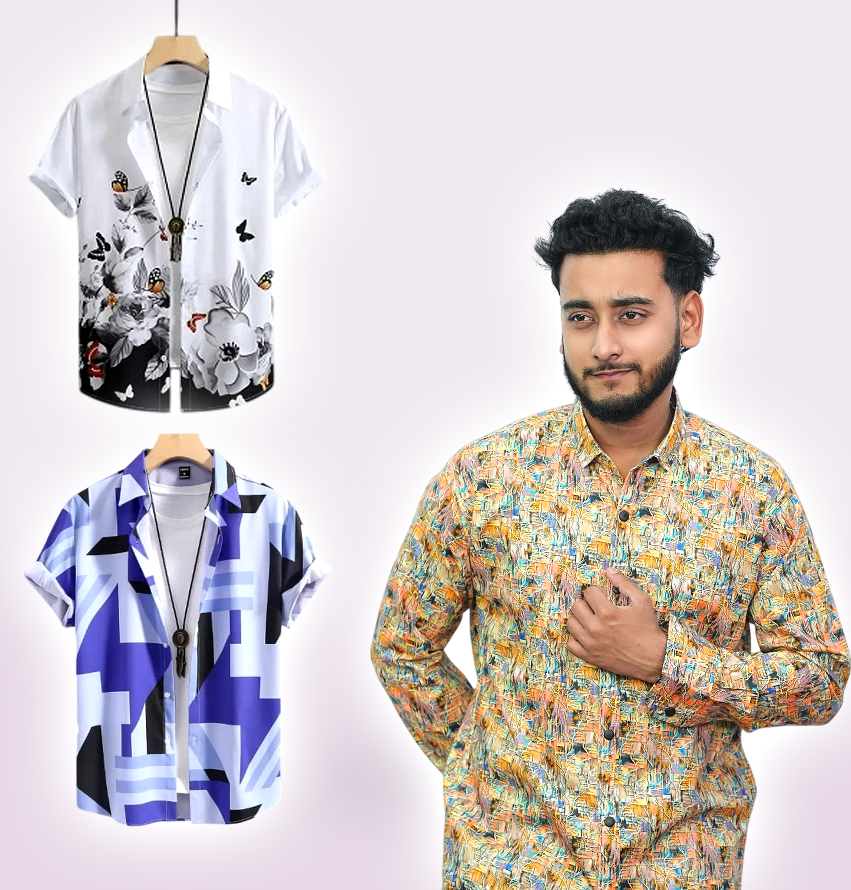 Half Sleeve Cotton Shirt