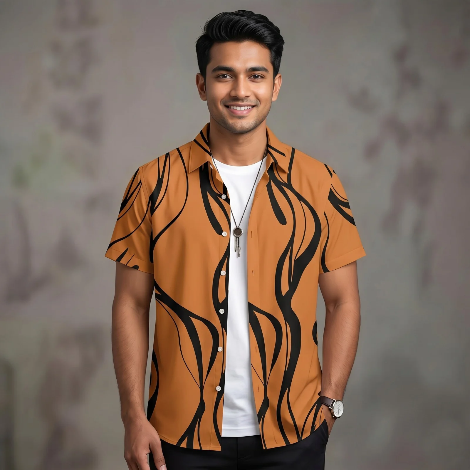 Ultra Soft Casual Half Sleeve Shirt