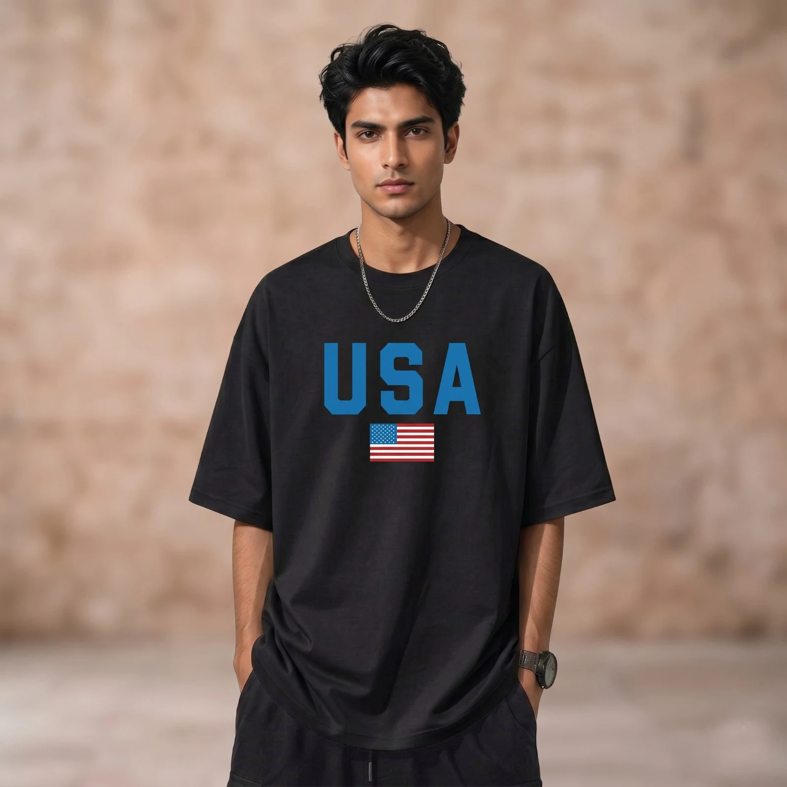 Stylish Drop Shoulder T-Shirt
