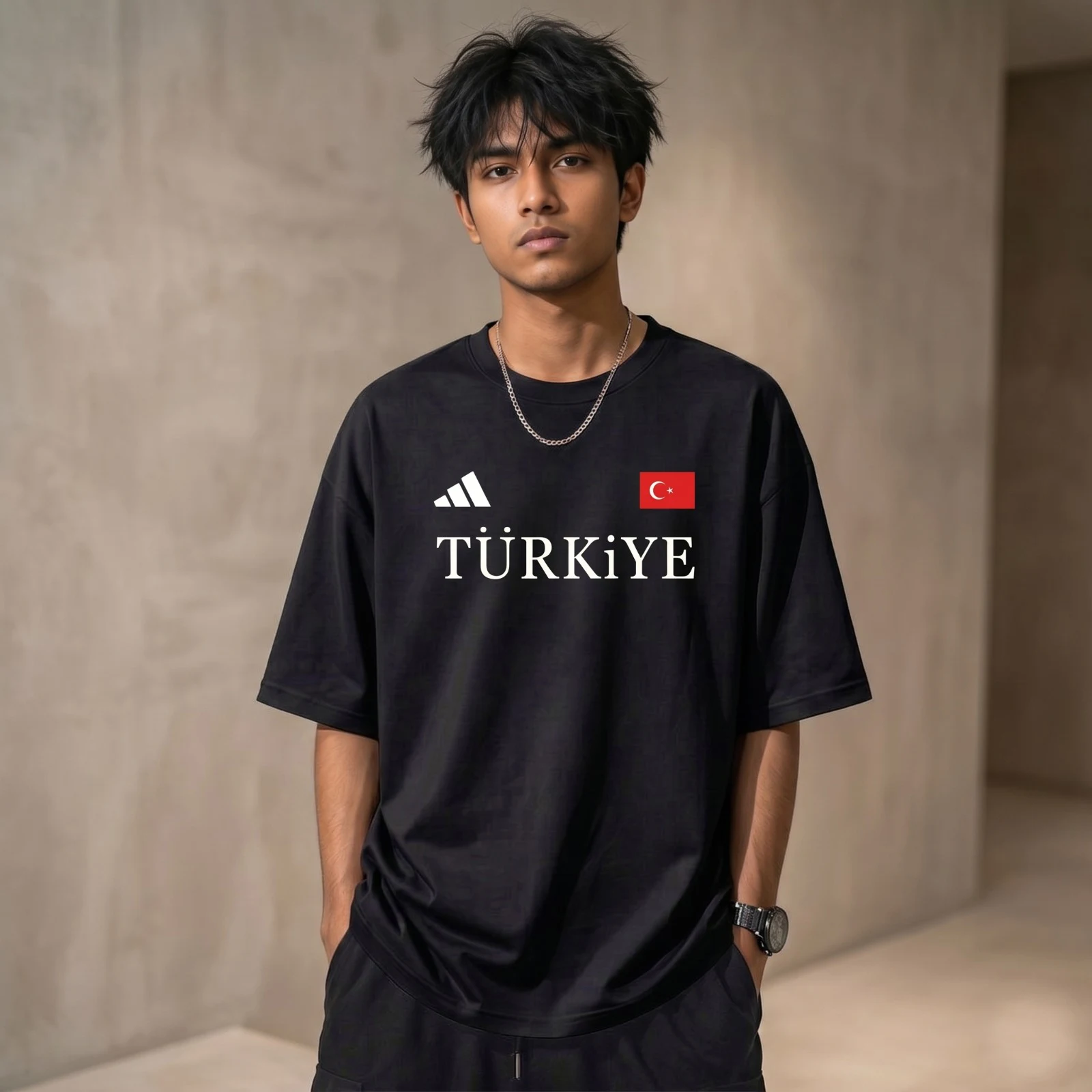 Stylish Drop Shoulder T-Shirt
