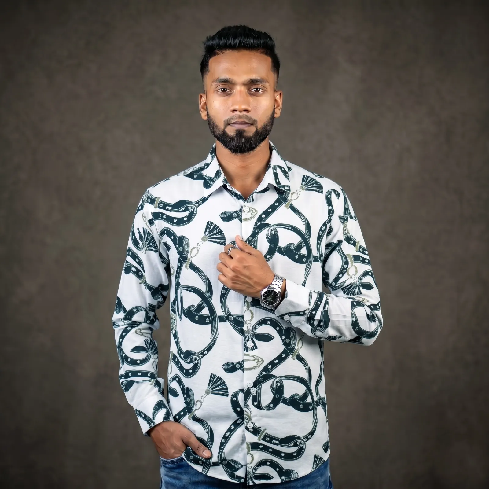 Zafran Full Sleeve Casual Shirt