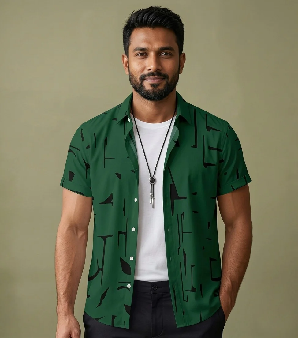 Ultra Soft Casual Half Sleeve Shirt