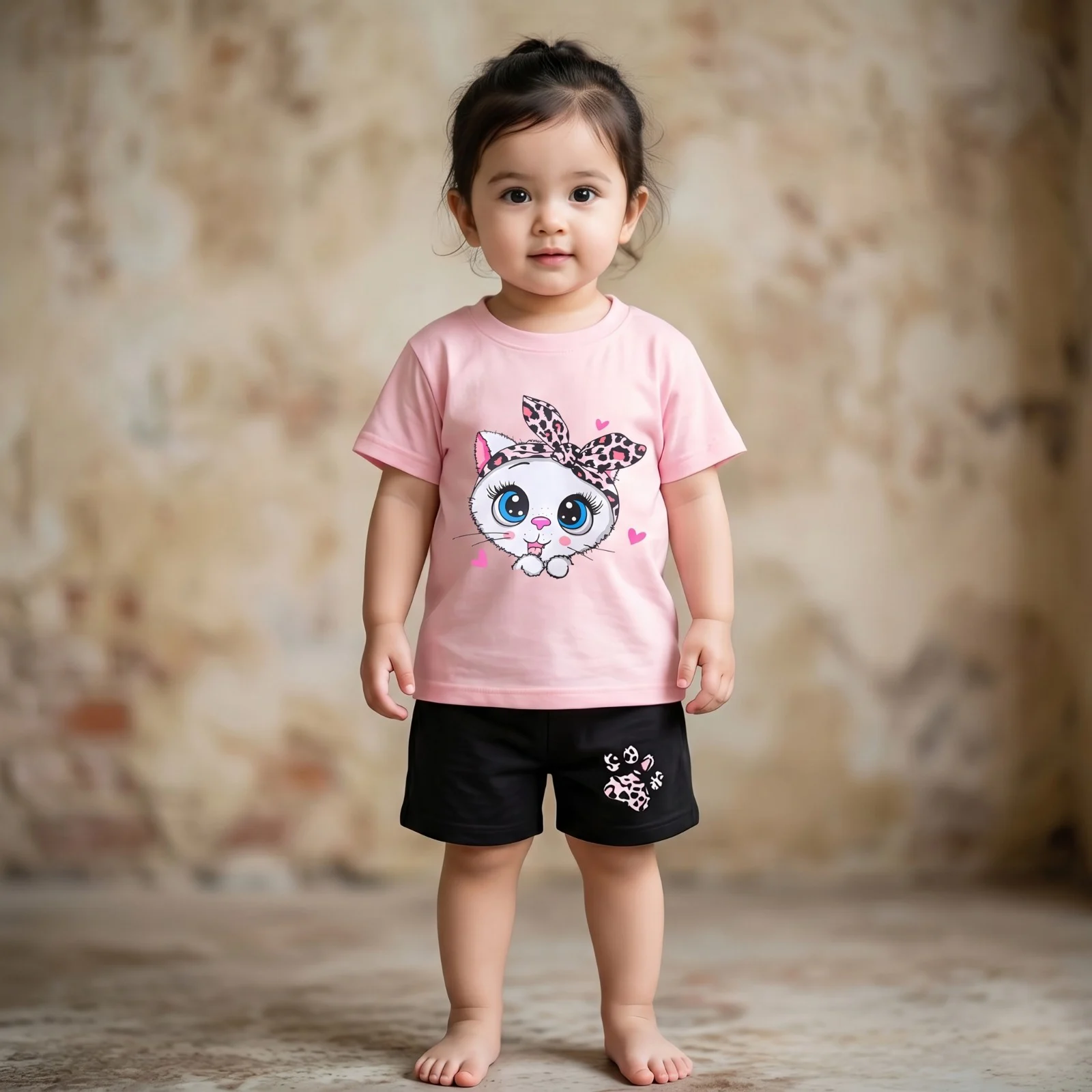 Half Sleeve T-shirt & Pant Set