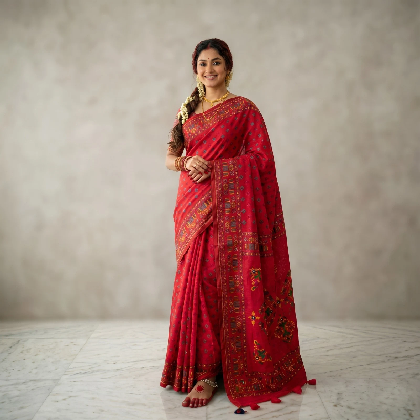 Tangail Batik Sharee