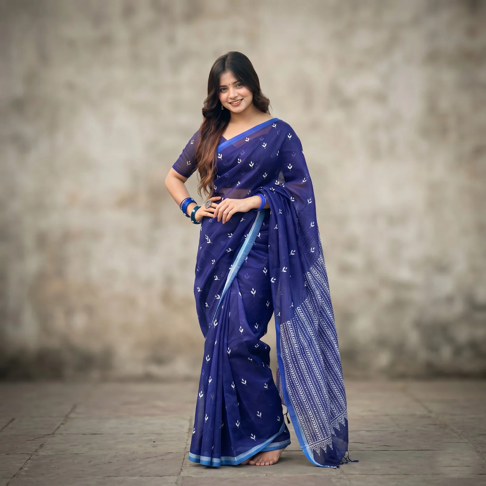 Chanderi Silk Sharee