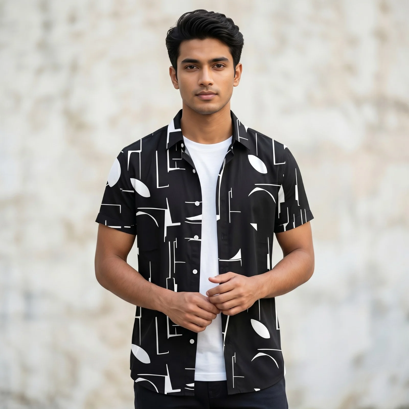 Ultra Soft Casual Half Sleeve Shirt