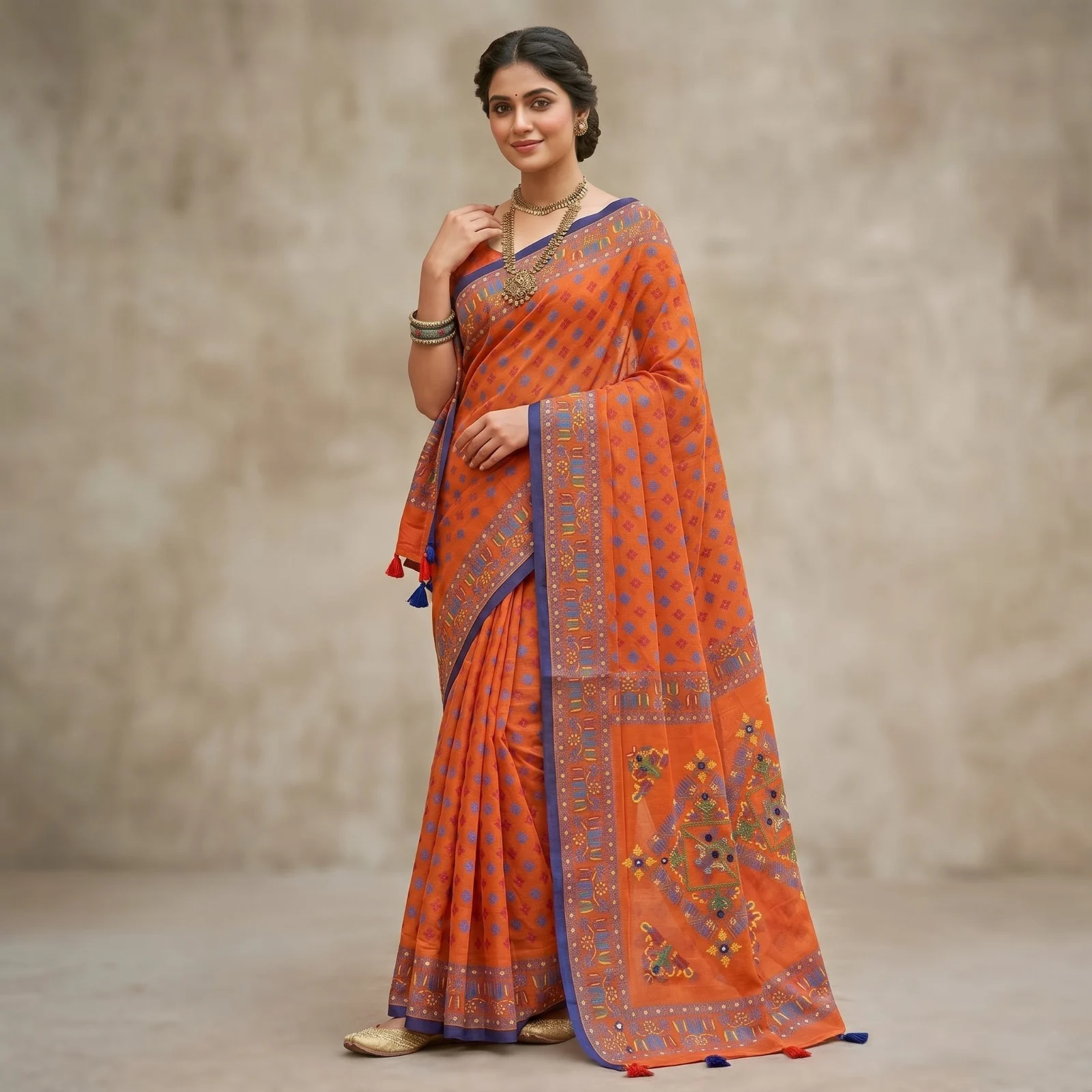 Tangail Batik Sharee
