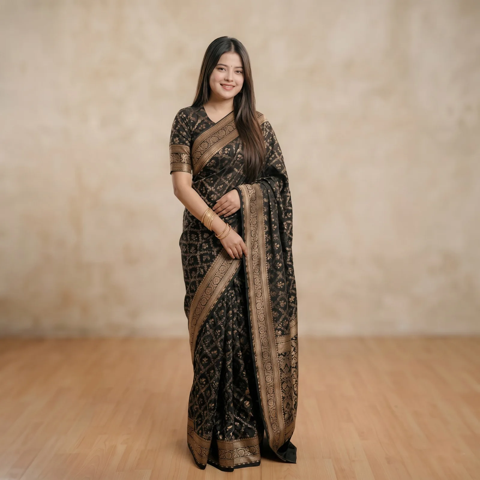 Japani Silk Sharee with Blouse Piece