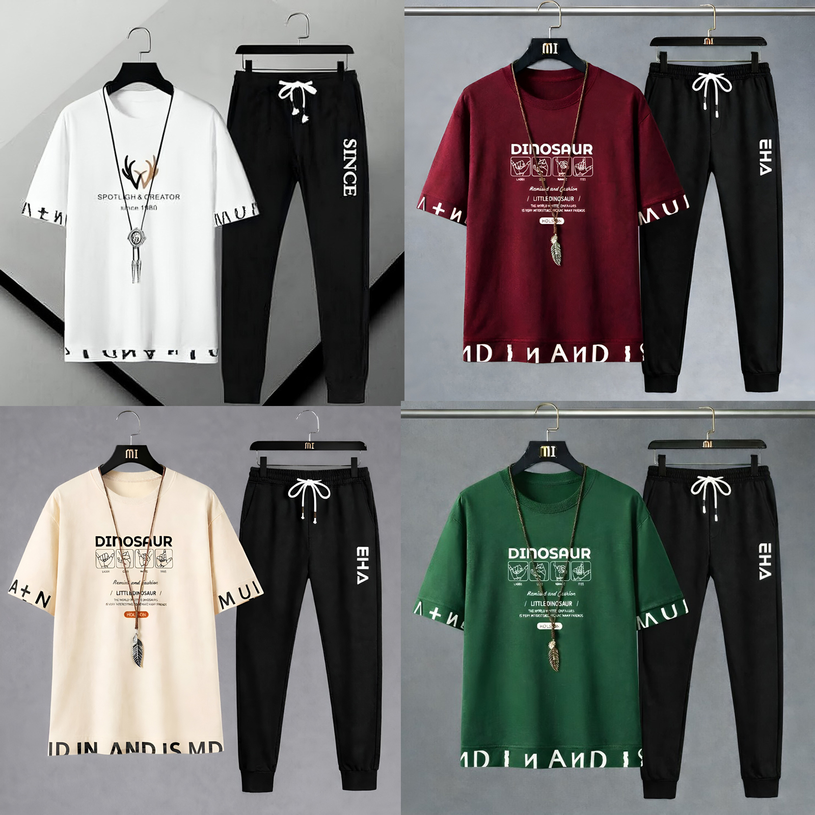 Mash T-Shirt & Full Pant Set