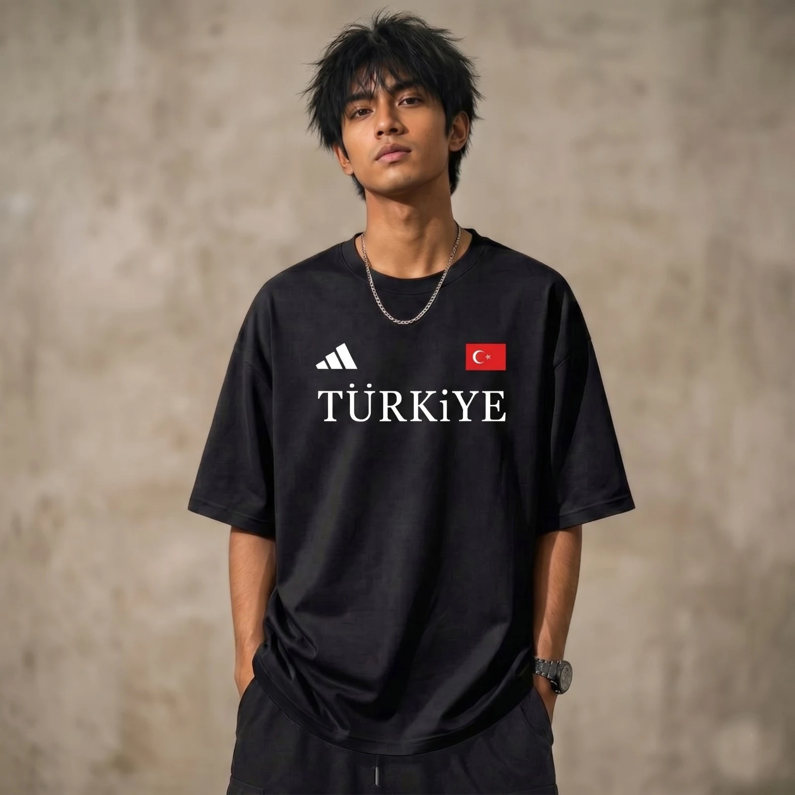 Stylish Drop Shoulder T-Shirt