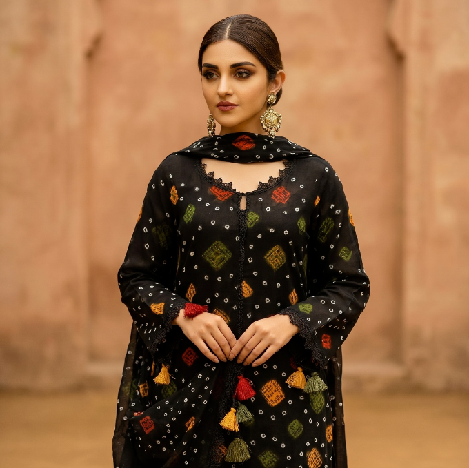 Digital Print Three Piece Set