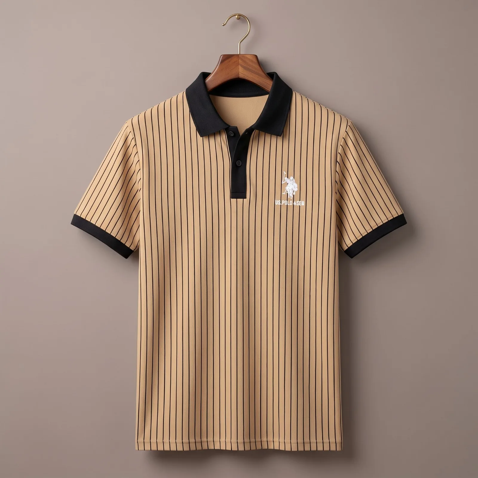Men's Striped Raglan Sleeve T-Shirt