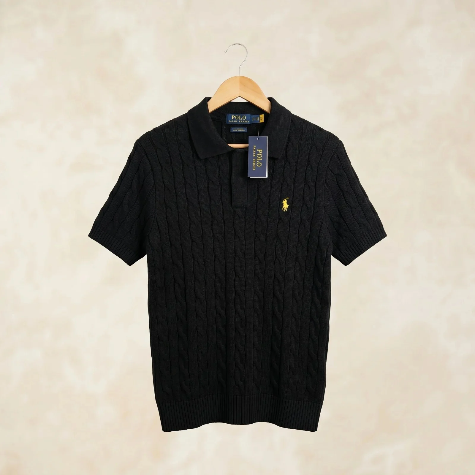 Polo Ralph Lauren Cable-Knit Polo Shirt