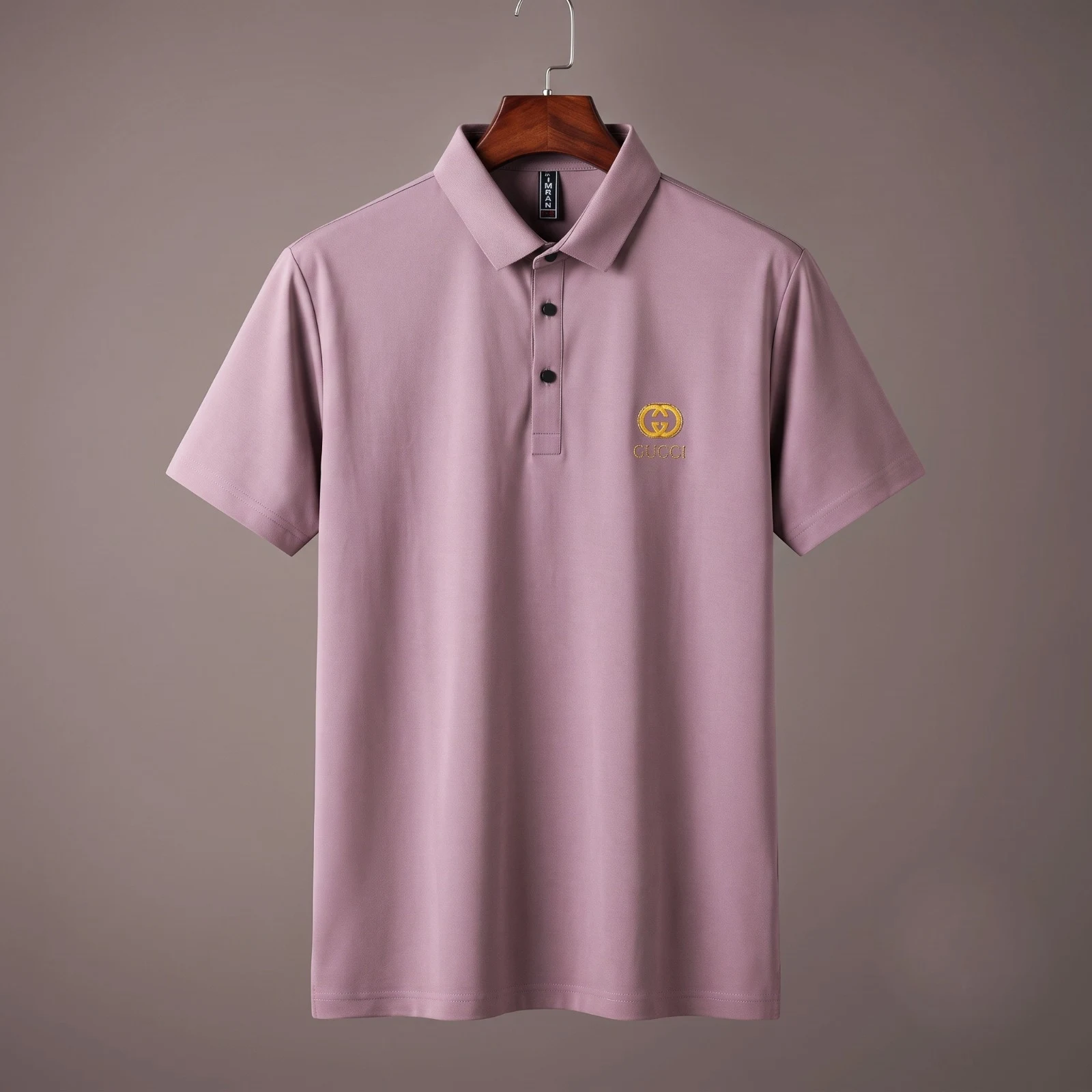 Premium Solid Mauve Polo Shirt