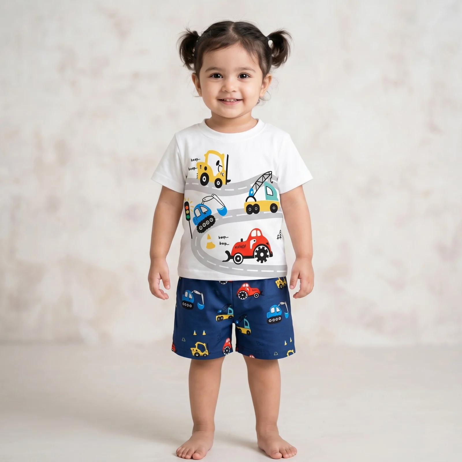 Half Sleeve T-shirt & Pant Set