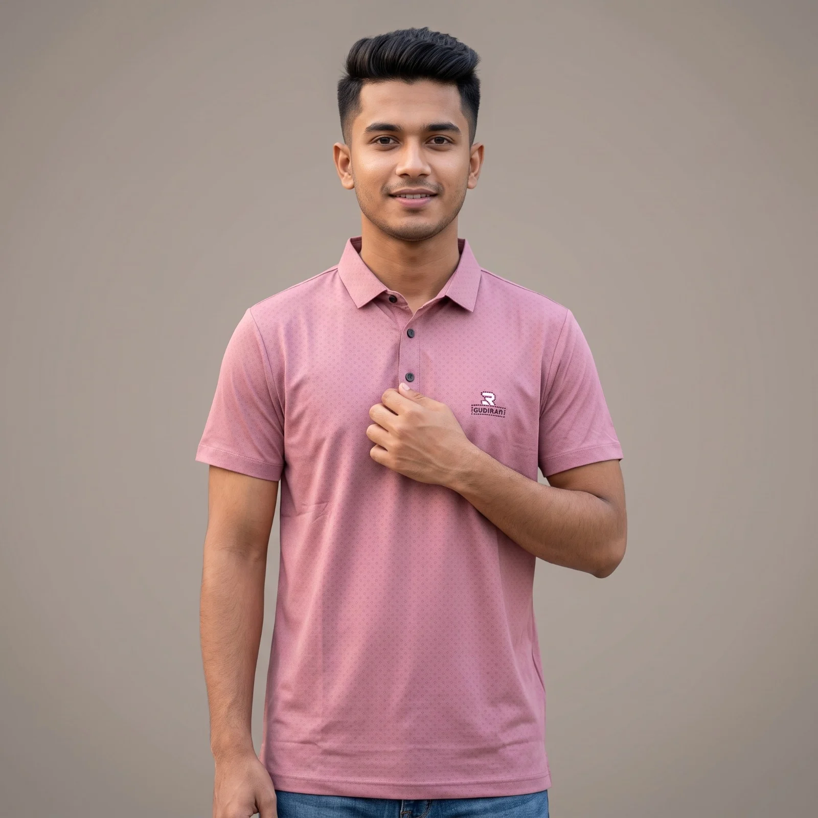 Premium Ultra-Soft China Mesh Polo T-Shirt