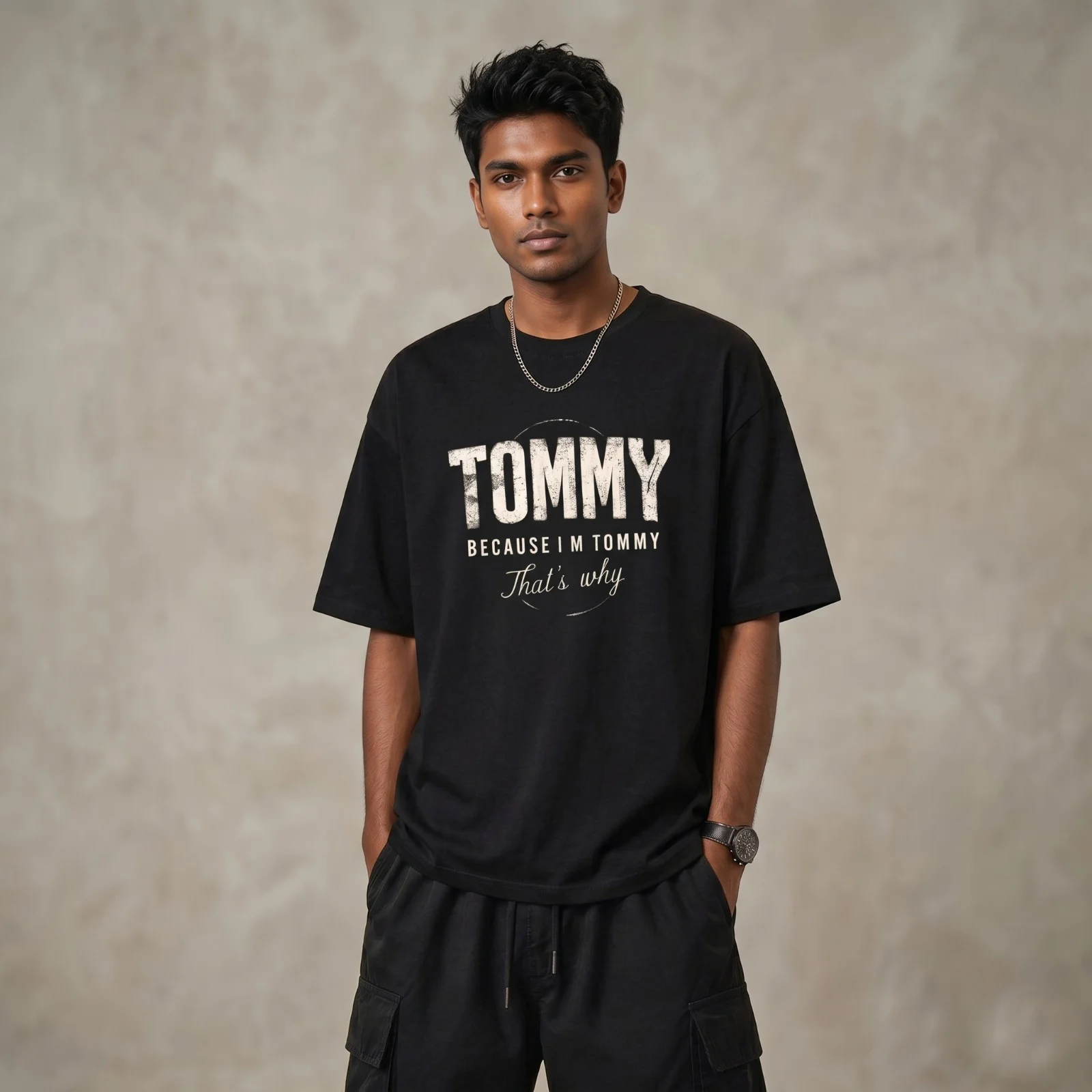 Stylish Drop Shoulder T-Shirt