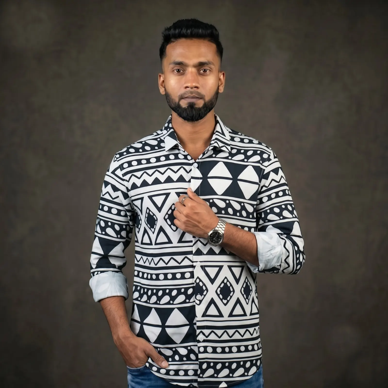 Zafran Full Sleeve Casual Shirt