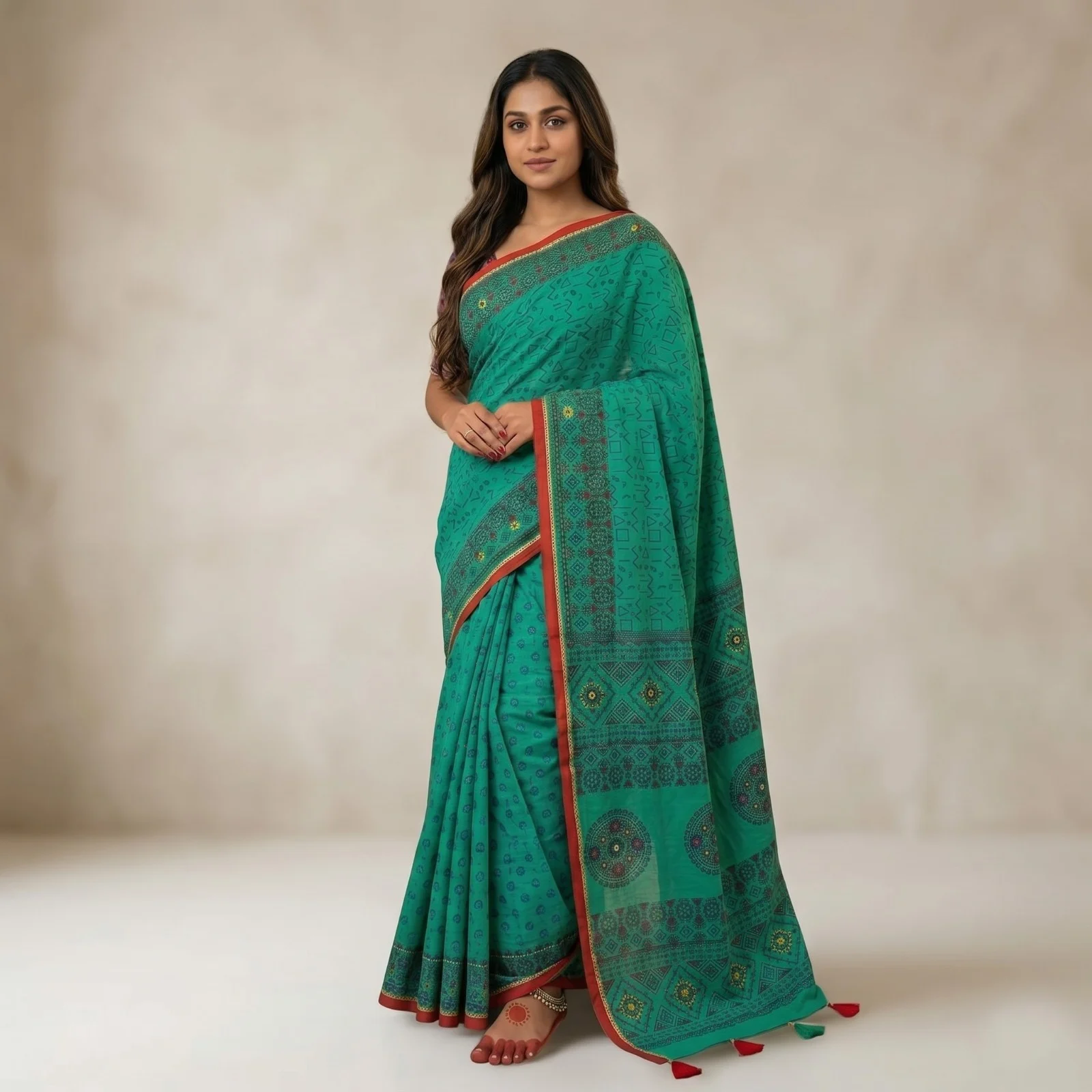 Tangail Batik Sharee