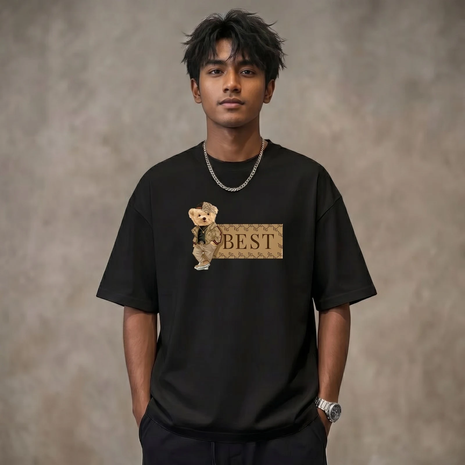 Stylish Drop Shoulder T-Shirt