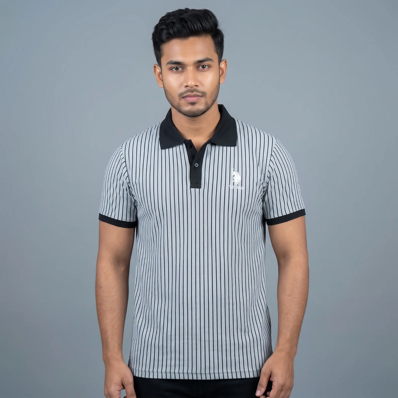 Men's Striped Raglan Sleeve T-Shirt