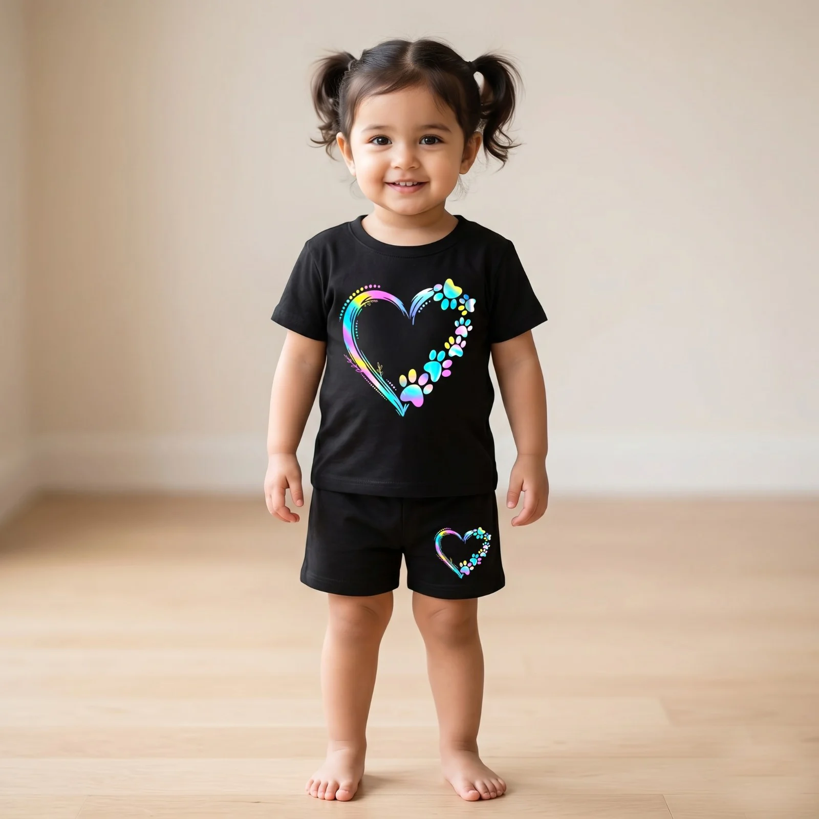 Half Sleeve T-shirt & Pant Set