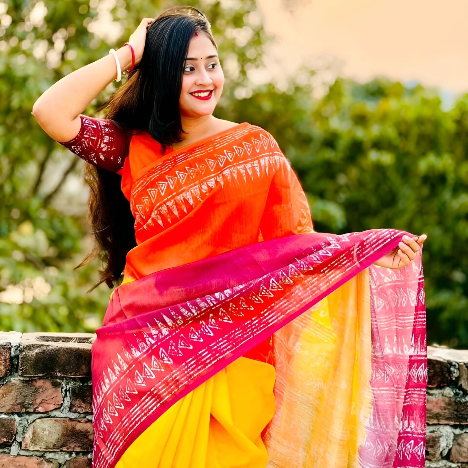Chanderi Silk Sharee