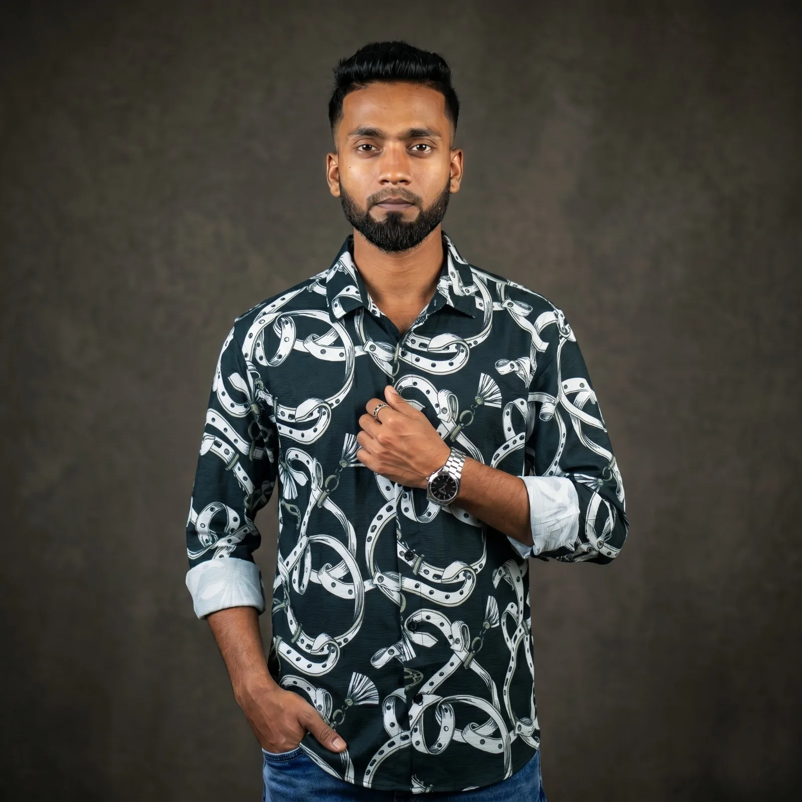 Zafran Full Sleeve Casual Shirt
